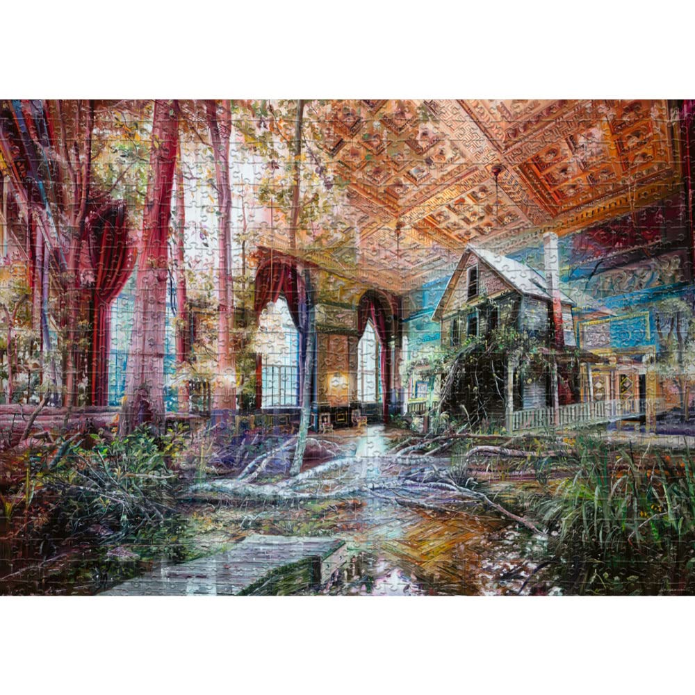 Intruding House Puzzle 1000 Teile