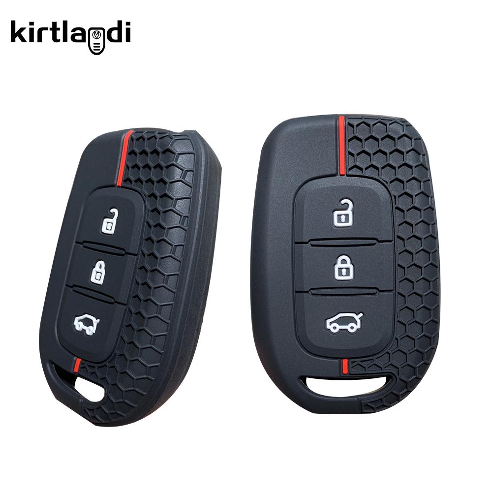 Silicone Key Case for Dacia Sandero Stepway Logan Duster for Renault Clio 5 Dokker Logan Stepway Clio 5 SS2 Renault TWingo Cover