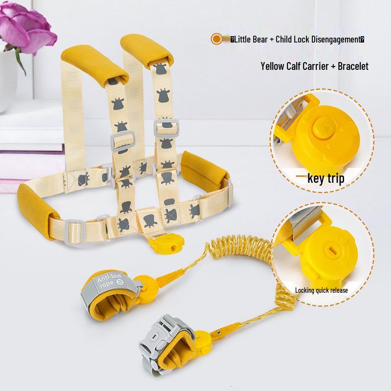 Antilost Safety Backpack With Child Wrist Strap