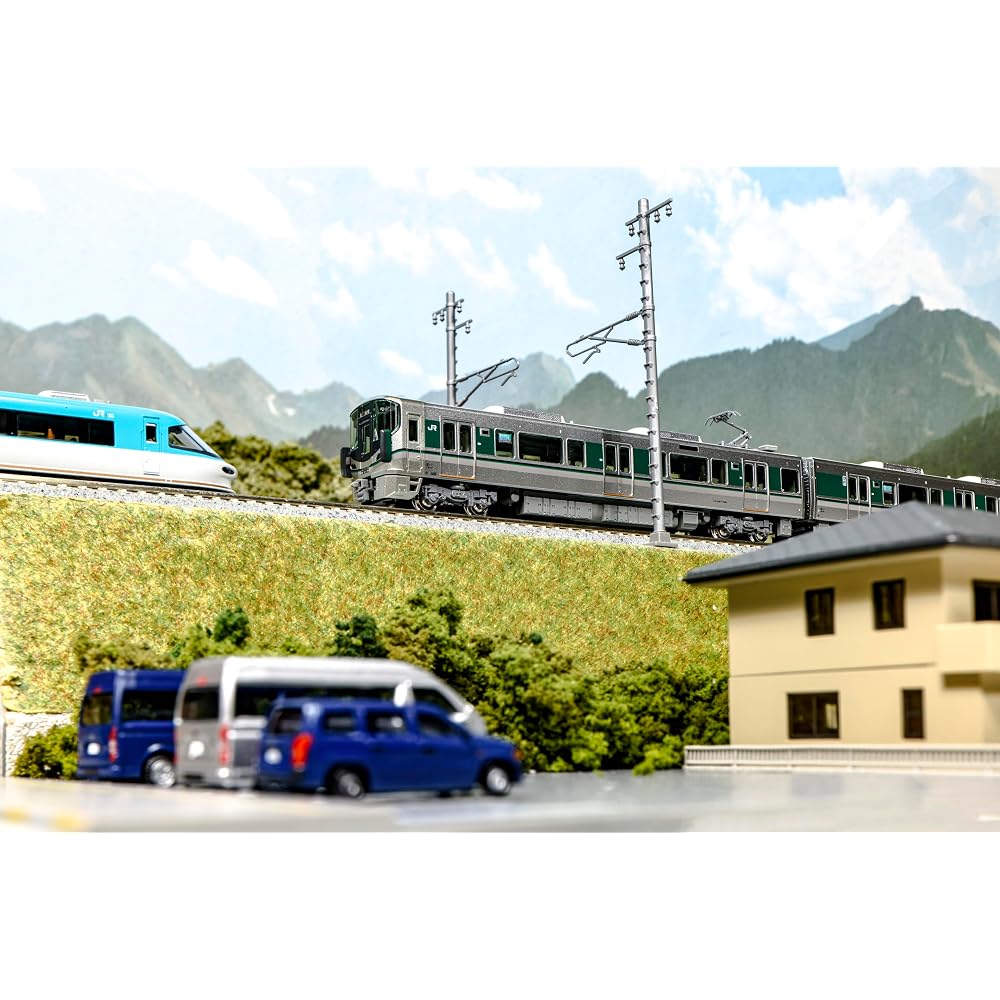 KATO N Gauge 227 Series 1000 Series SR Formation 2 Car Set 10-1905 Model Train