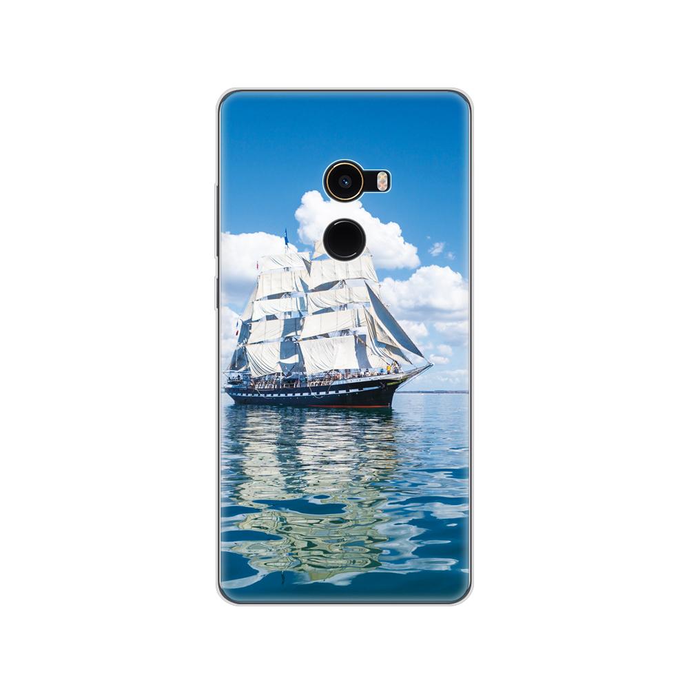 Měkké silikonové pouzdro TPU pro Xiaomi Mix 2 pouzdro pro Xiaomi Mi Mix 2 Mix2 zadní kryt 360 plný ochranný transparentní coque