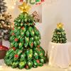 Großer 3D Stehender Weihnachtsbaum Folienballon Mit LED-Lichtern Neujahrsparty Dekoration Zubehör Haus Xmas Deko Po Requisiten