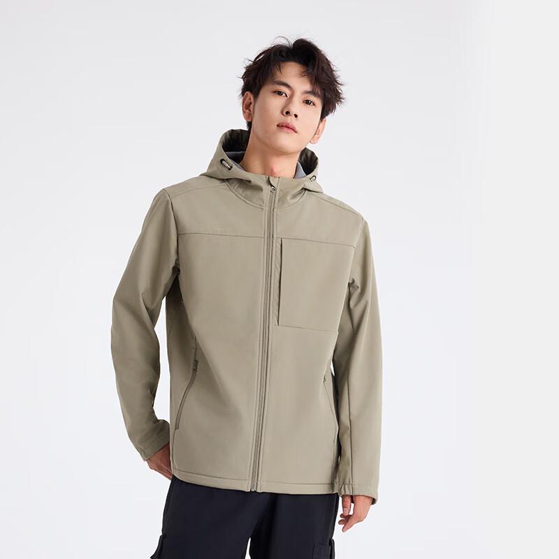 Unisex wiatroszczelna ciepła bluza z kapturem z waflowego polaru