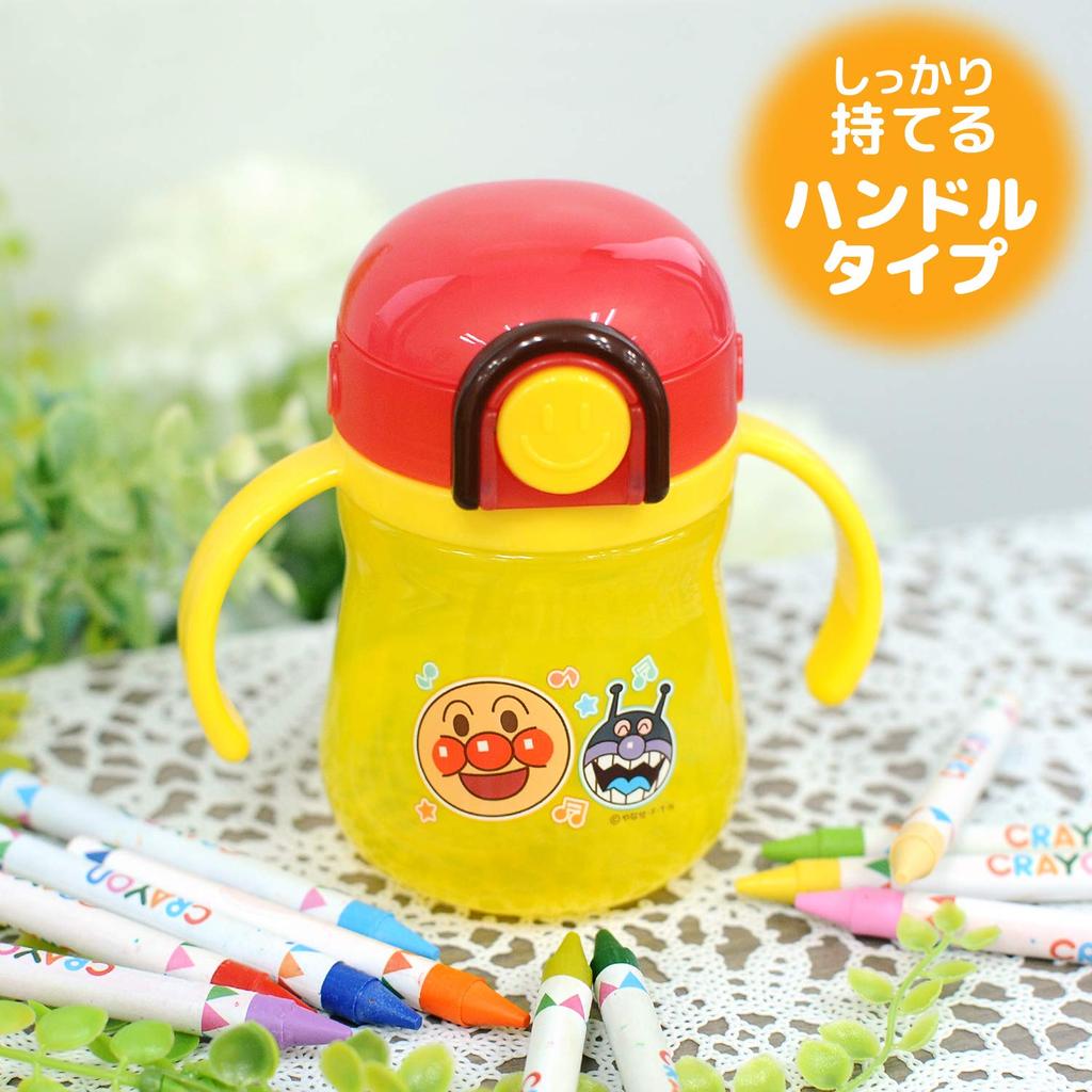 LEC Anpanman One-Touch Straw Mug 200ml