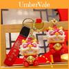Jinnew Lion Year Resin Keychain With Cartoon Design For Gift And Key Organizer