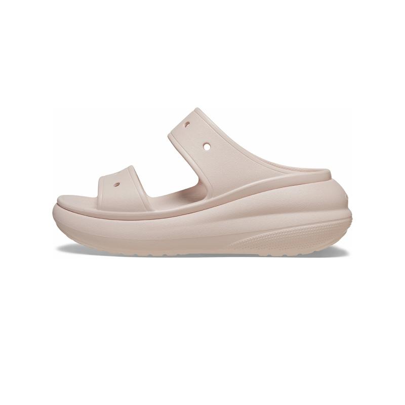 Crocs Classic Puffs Thick-Soled Slide Sandals 'Pink' Women's