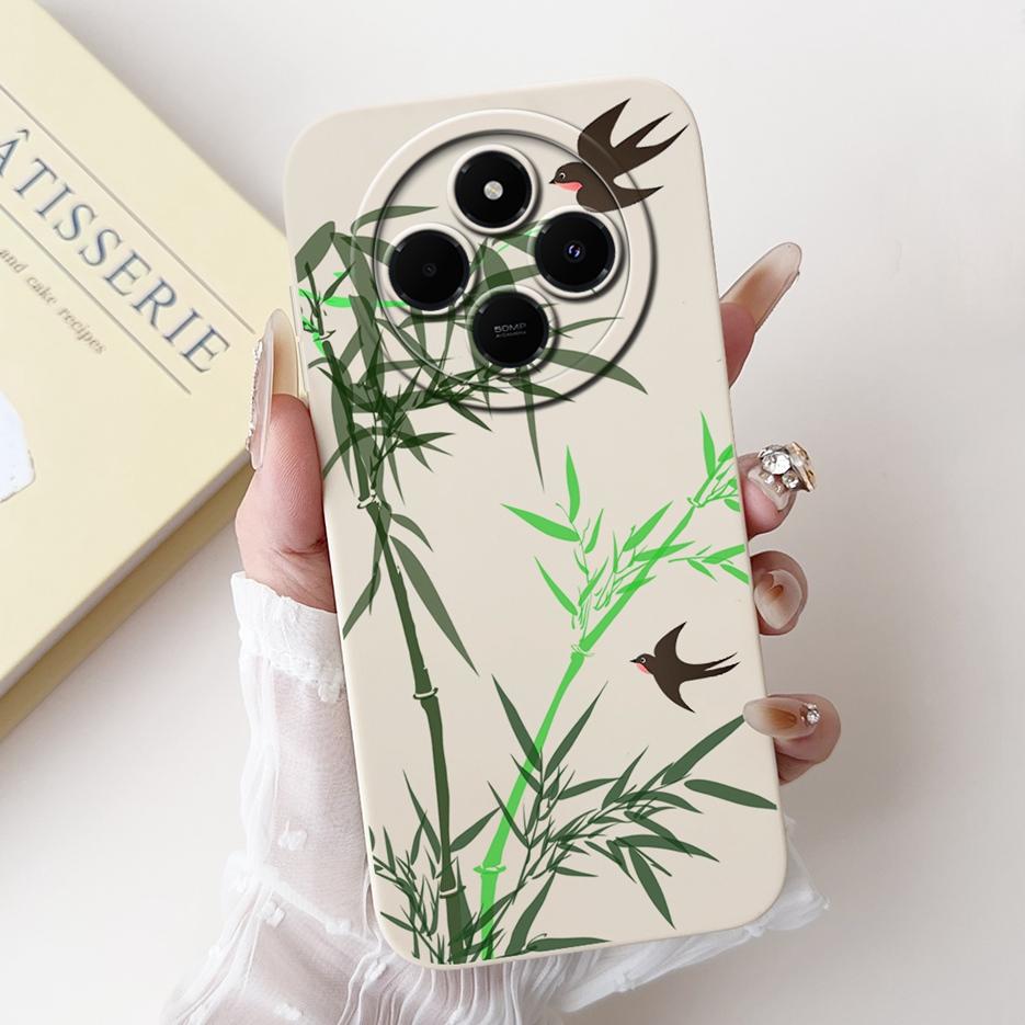 For Xiaomi Redmi 14C Case PocoC75 Cute Panda Cartoon Cover Soft TPU Phone Case For Xiaomi Poco C75 C 75 Redmi14C Back Cover Bags