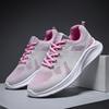 Women's Flying Woven Running Shoes Spring and Summer Low Cut Lightweight Breathable Mesh Casual Sports Shoes