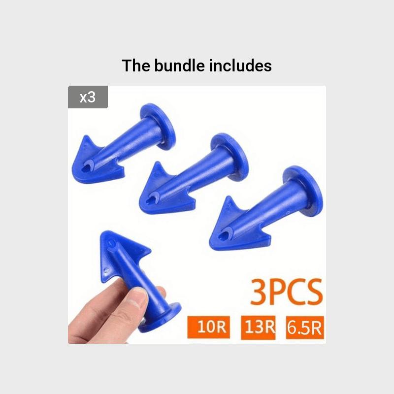 Silicone Application Seam Tool, Scraper Application Silicone Seam Tool, Sealant Nozzle Epoxy Piston Accessories, for Floor Cleaning Tile Tile