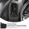 2x Black Wood Dashboard Side Air Vent Outlet Cover Trim for Chevy Colorado 2014+
