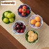 Elegant Mini High Foot Fruit Dishes Creative Decoration and Table Accessories Small Plates Food Hospitality Dishes for Tea Gift