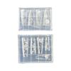Small Art Accessories Molds Flower Theme Nail Designing Moulds Nail Embellishment Molds for Delicate Manicure Designs