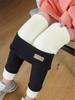 Women's High Waist Extra Thick Lambswool Leggings with Velvet, Winter Warm Cotton Pants, Plus Size