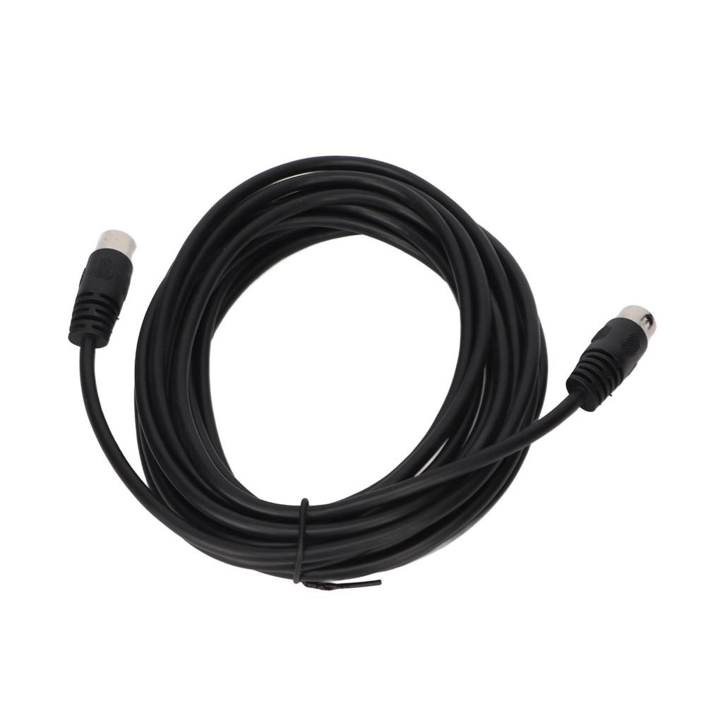 5m/16.4ft DIN 8Pin to DIN 8Pin Cable Plug and Play 8Pin Extension Cable Sound System Setup