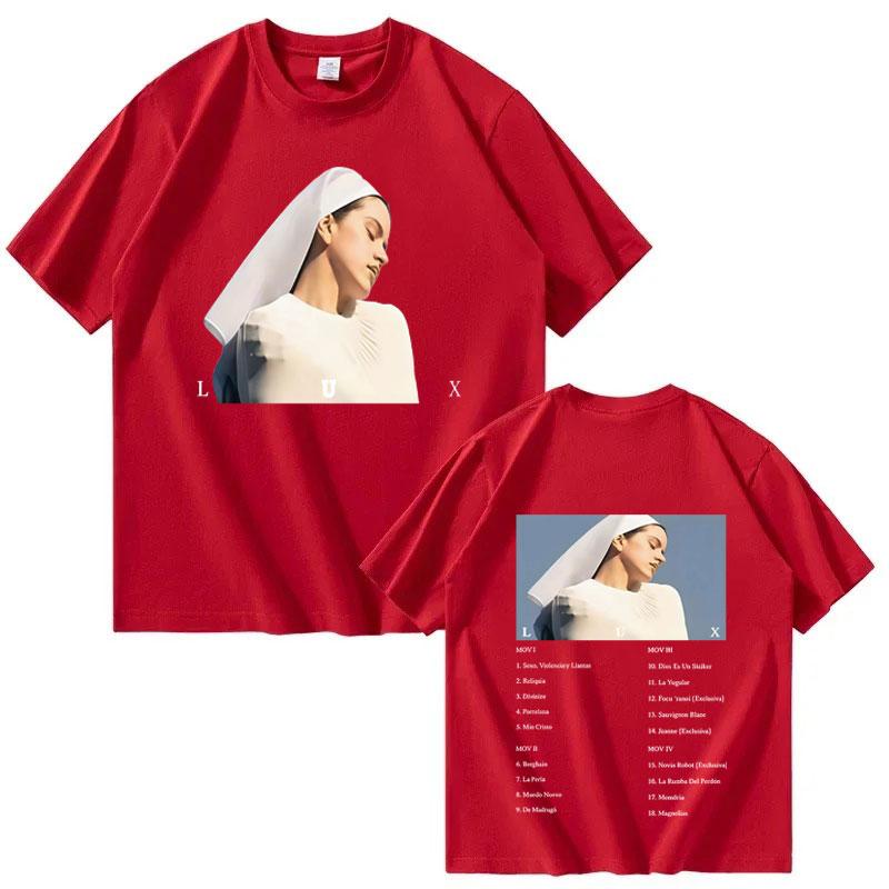 2026 New ROSALIA LUX PHOTO Harajuku Tshirt for Unisex  and Women  Y2K Casual Shortsleeved Tshirt Summer Print Pure Cotton Tshirt