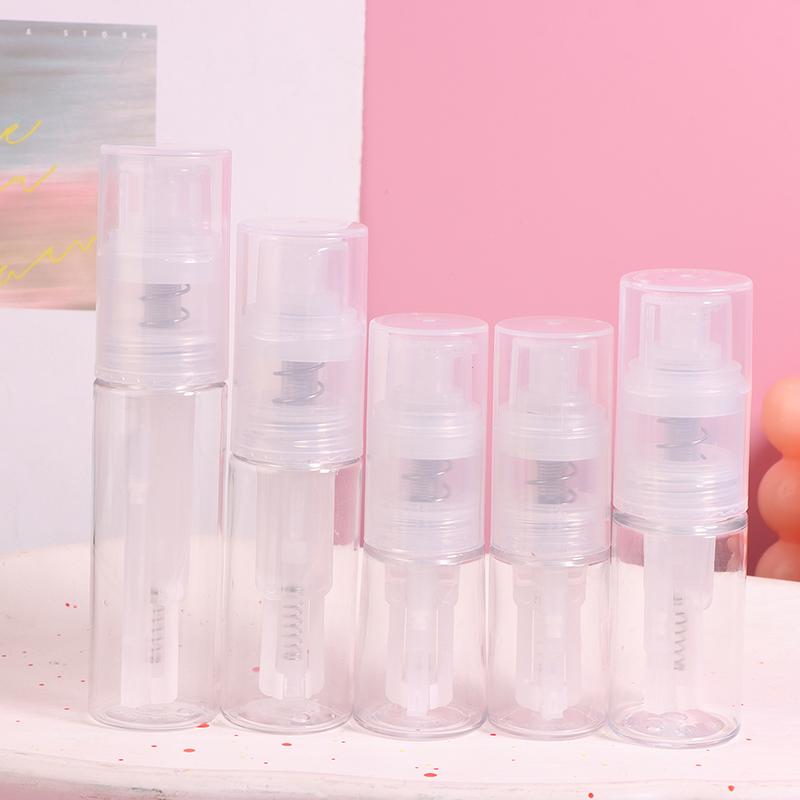 Dry Powder Spray Bottle Refillable Atomizer Baby Powder Dispenser Detachable Traveling Use Plastic Makeup Cosmetics Sprayer