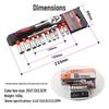 12-Piece Xiaofei Auto Repair Tool Set with Socket Wrench and Tool Box