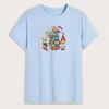 Iron-On Transfers For Clothing Cartoon Owls Trees Heat Transfer T-Shirt Jeans Iron On Patches Diy Thermal Stickers Christmas Gift