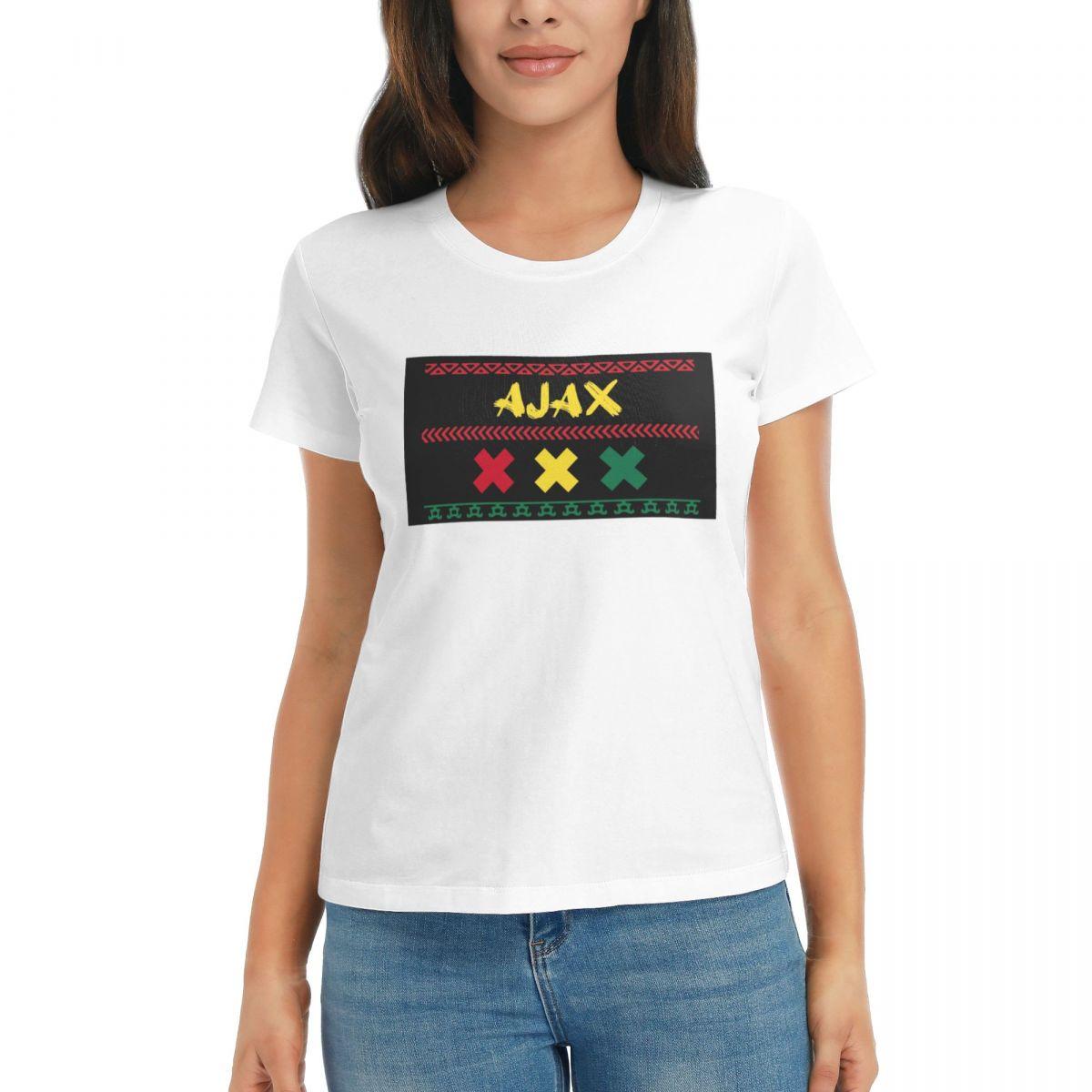 

Women TShirt Ajax Bob Marley6 Summer Short Sleeve Tees Round Neck Cotton T Shirts Clothes Tops Streetwear S