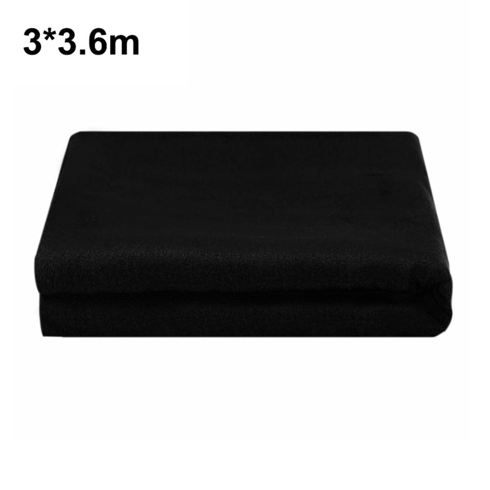 

Photography Backdrop 3 x 3.6m Polyester 120g Studio Background Screen for Live Streaming/Photo Shooting Black