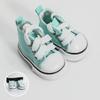 1Pc Cotton Doll Shoes Simple Sports Canvas Shoes Doll Shoes Labubu Accessories
