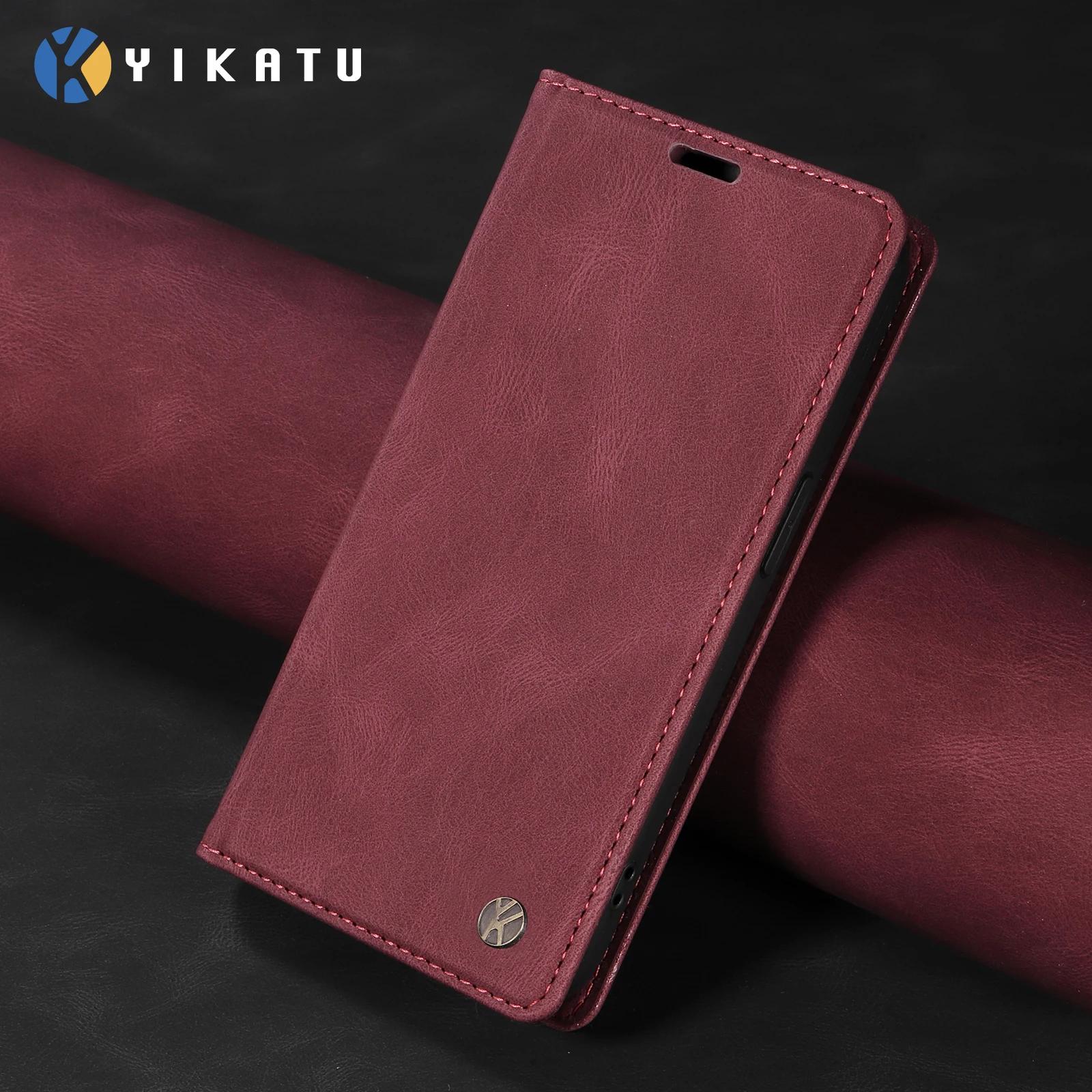 

Чехлы для VIVO V40 V30 V29 V27 SE Pro Ltie T3X X100 5G Чехол-книжка coque Чехлы для телефона с кошельком Sunjolly для VIVO V40 For VIVO X100 Pro 5G вино красного