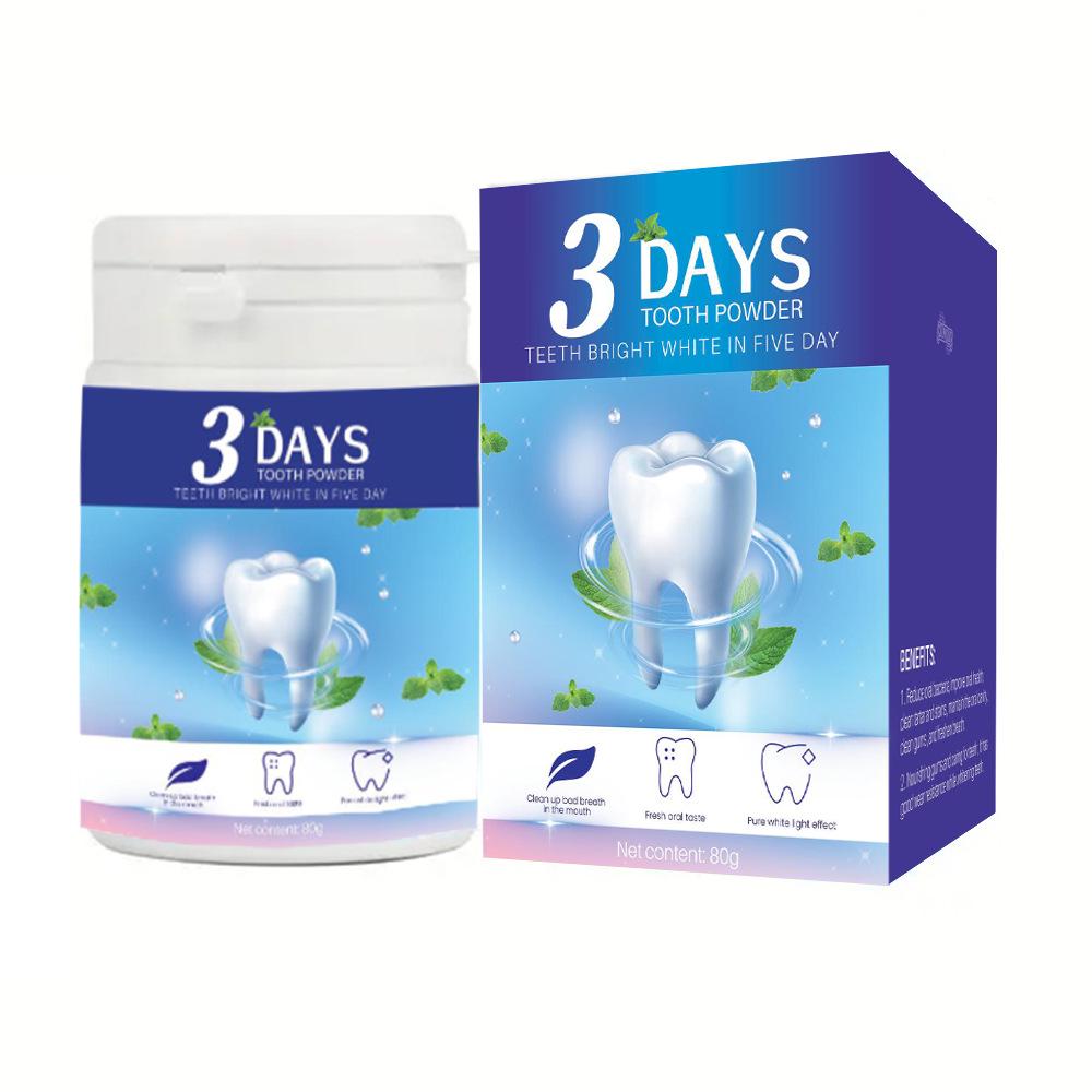 Mint Tooth Whitening Powder for Cross-Border Trade - Pure English Version