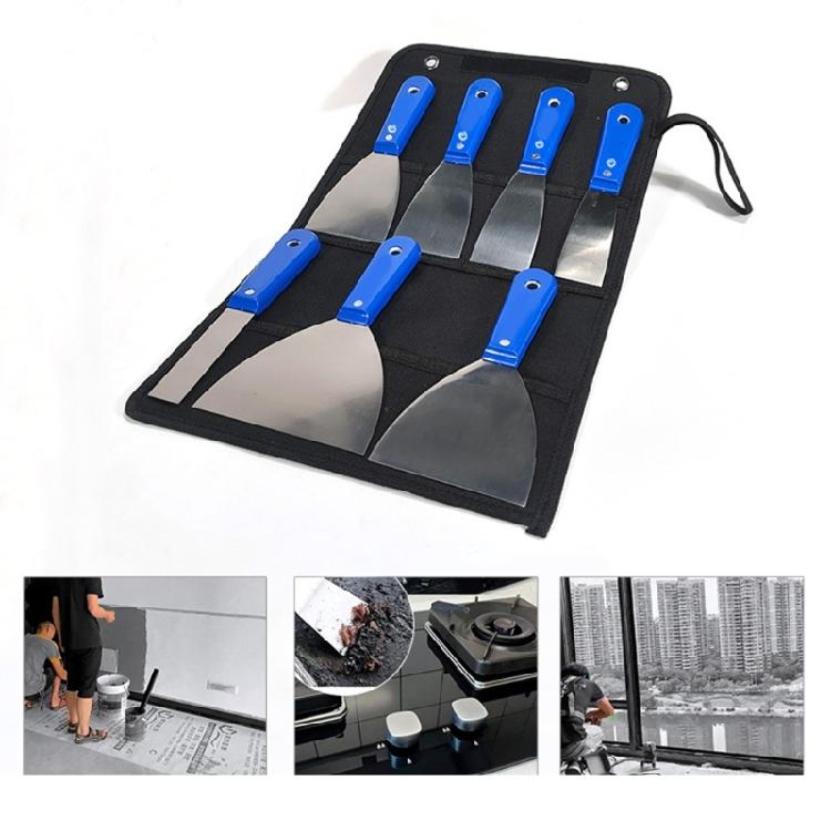 4/7Pcs Putty Scraper Flexible Paint Scraper Tool For Decal Patching Drywall Repair Parts Home Improvement Projects