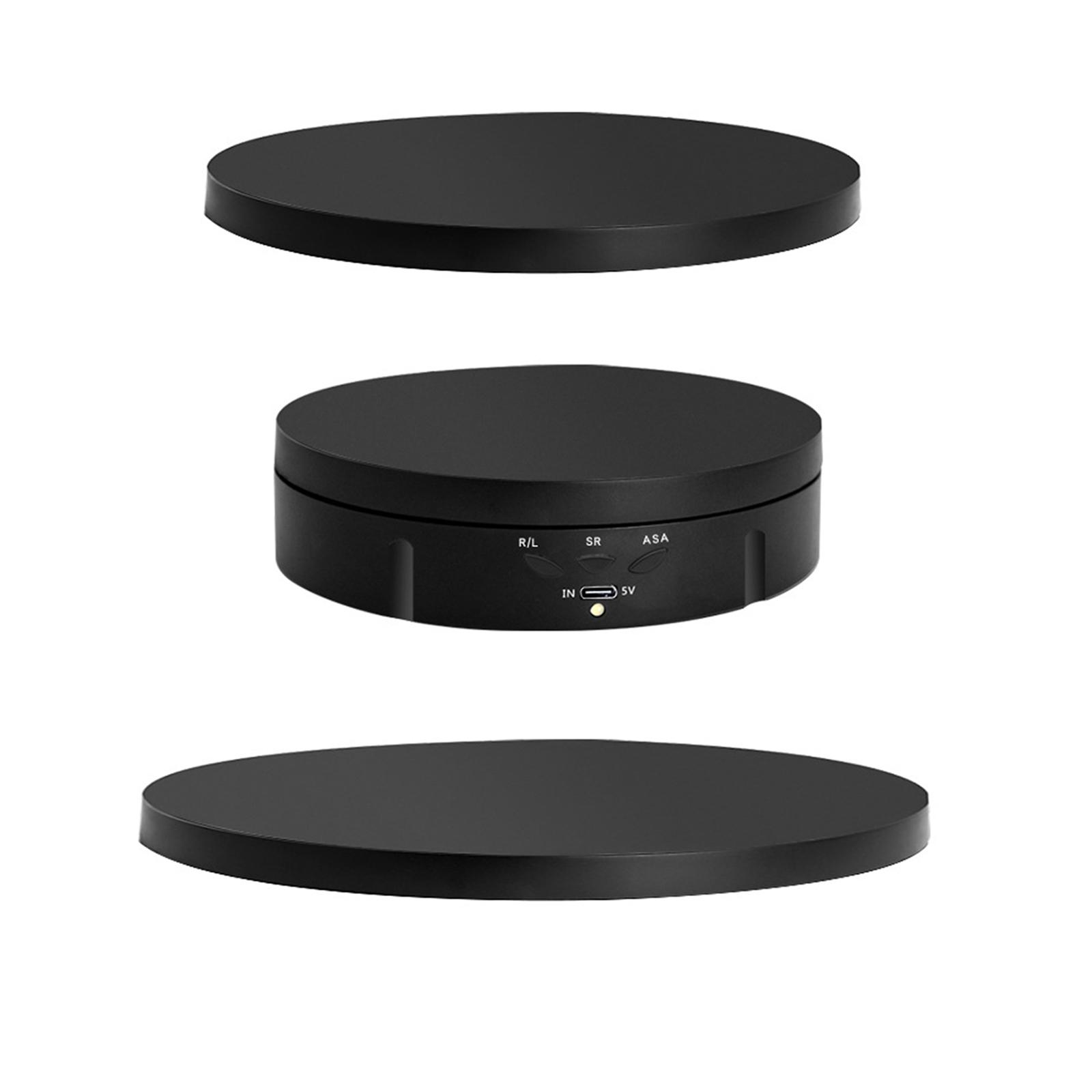 Electric Motorized Rotating Turntable Display Stand 360 Degree Rotating Remote Control Turntable for Photography Product