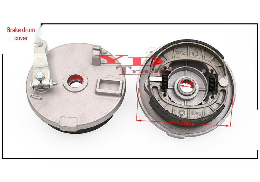 Front Brake Drum Cover for Hummer Two-Wheel Drive ATV Beach Car Accessories