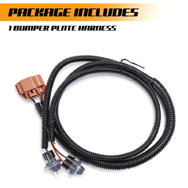 Automotive Rear Fix License Plate Illumination Wiring Cable Harness 15768809 For Vehicle Upkeep Enhancing Vehicle Safety