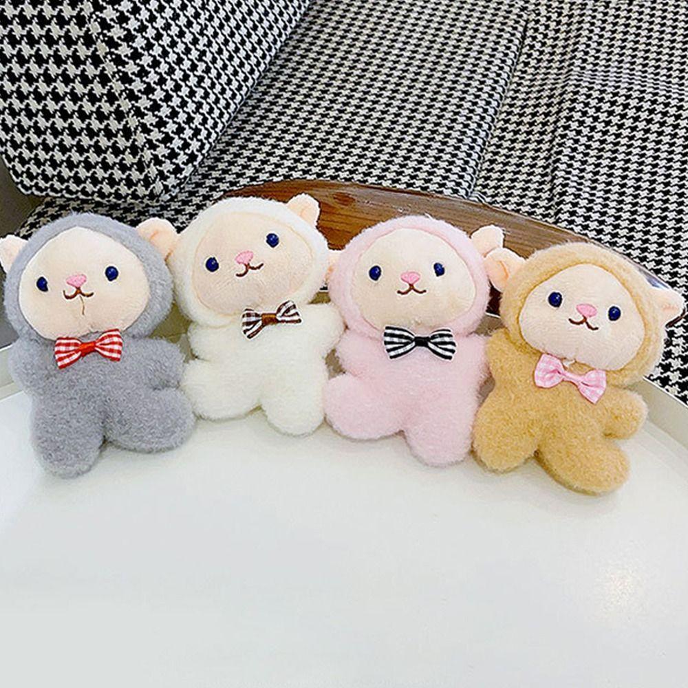 

Plush Little Lamb Key Chain Car Accessory Doll Pendent Key Chain Car Key Ring Birthday Gift