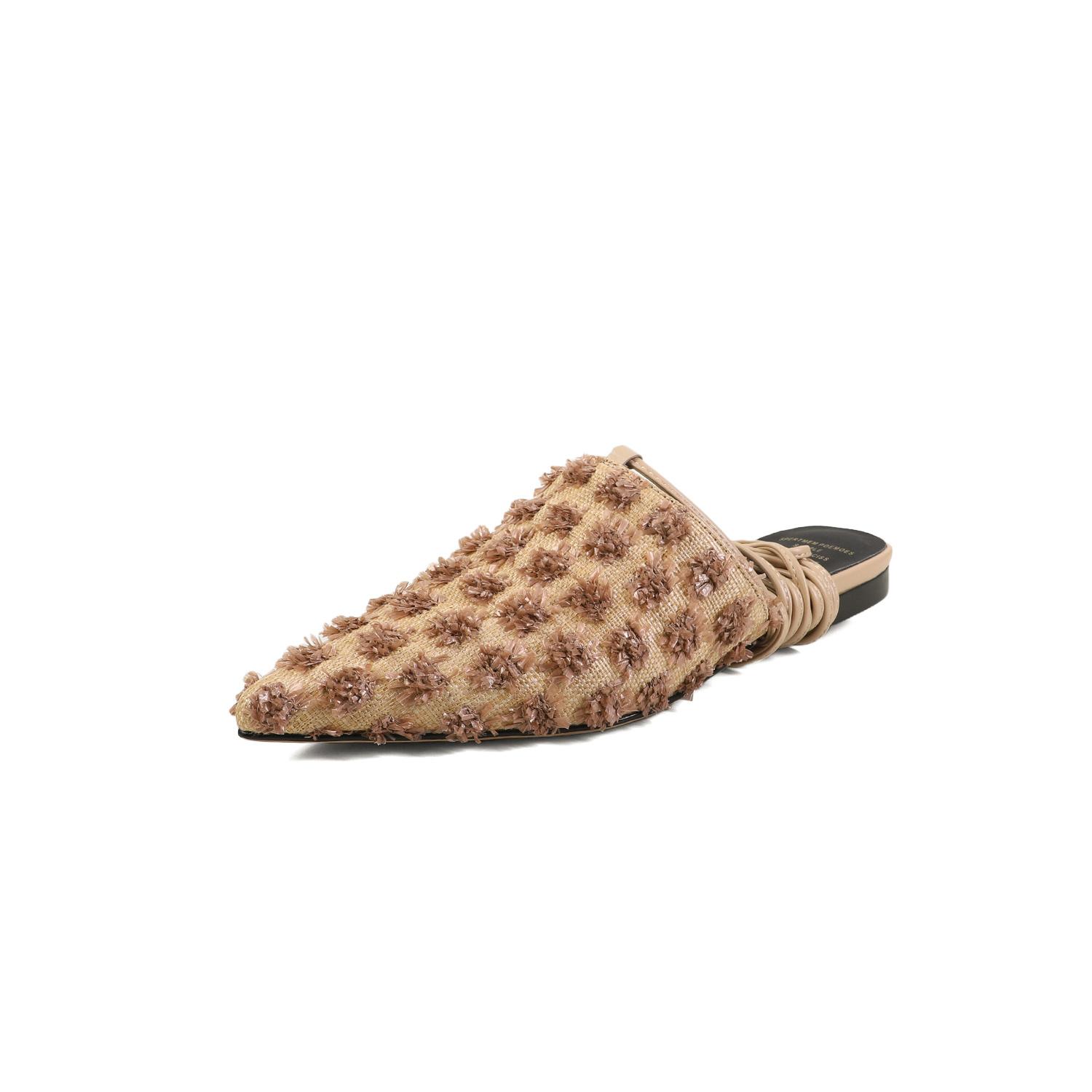 

Fashion Women shoes 2025 Newest Genuine Leather Ankle Strap Sandals Flats Heels Summer Daily Casual Comfort Shoes Woman mules Sandals 40 хаки