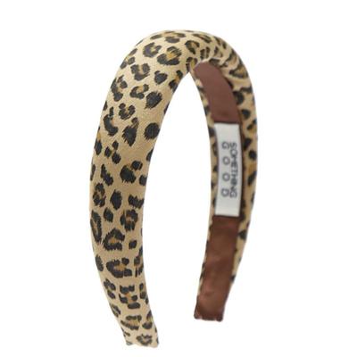 SOMETHINGGOOD Leopardí polštářová čelenka do vlasů
