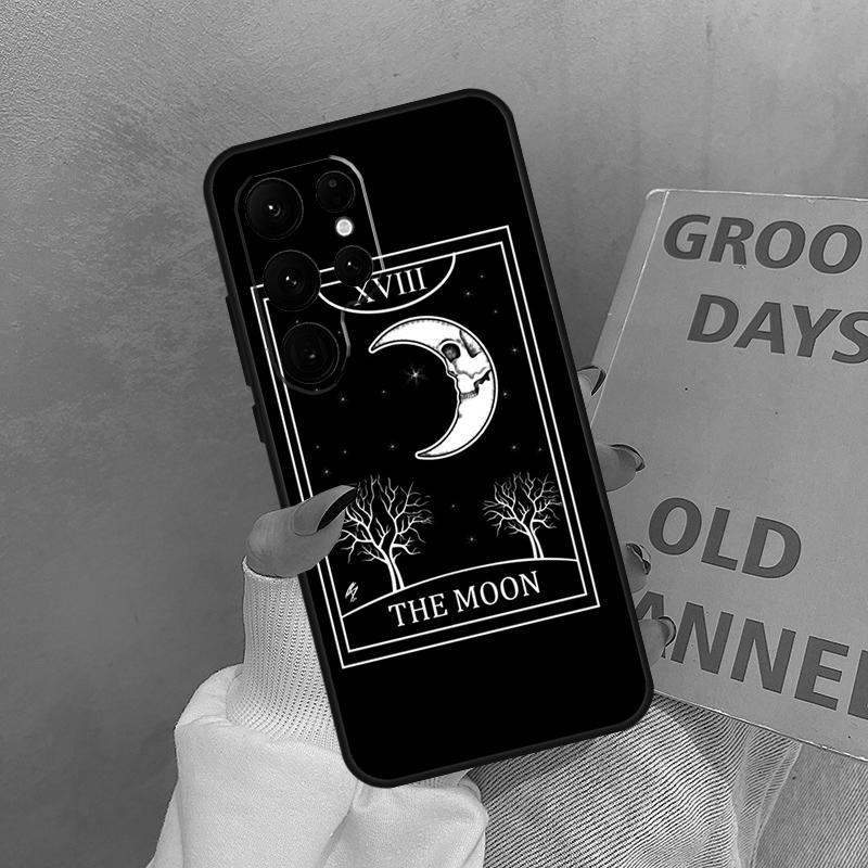 The Hermit Tarot Card Grim Horror Case For Samsung Galaxy S24 FE S21 FE S20 S22 S23 S25 Ultra S9 S10 Plus S25 FE Cover Coque