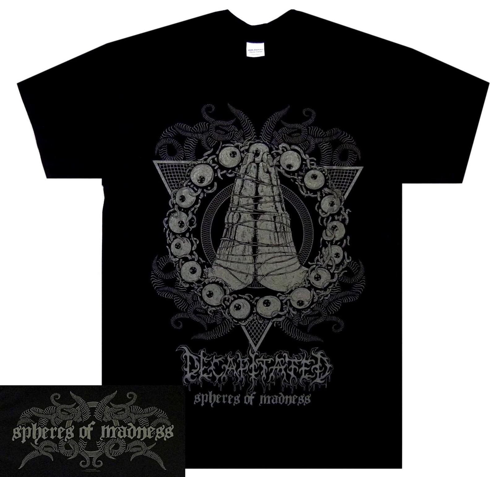 Decapitated Spheres Of Madness Shirt S-4XL T-Shirt Death Metal New XL