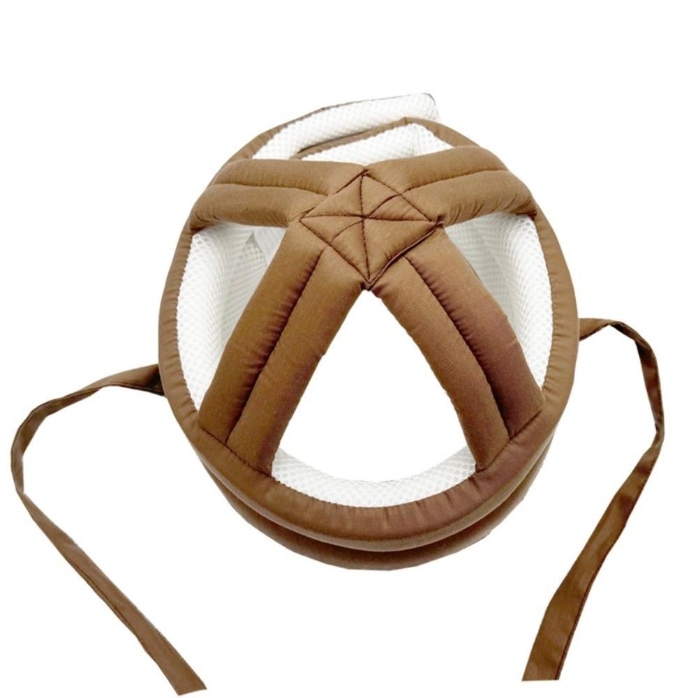 Atmungsaktiver Baumwoll-Anti-Sturz-Helm für ältere Menschen, Schwammgepolsterte Anti-Sturz-Sicherheitsmütze, für drinnen, Freizeit