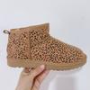 Classic Winter Women Ultra Mini Snow Boots Genuine Cowhide Leather Fur Slippers 2026 New Design Men Short Boot Flat Cotton Shoes