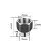 201 Stainless Steel 1/2" 3/4" 1" Female/Male Threaded Water Tank Connectors Gardening Irrigation Accessories Coupling Joints