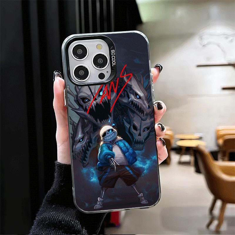 U-Undertale S-Sans Soft Phone Case for iPhone 15 16 17 Pro Max 17Air 16E 14 Plus 13 12 Mini Shockproof Cover Back Shell