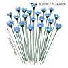 3 pcs Garden Decoration Bee Butterfly Water Dispenser Flower Shape Artificial Flower  Party Decor