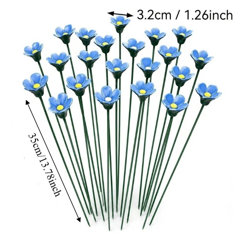 3 pcs Garden Decoration Bee Butterfly Water Dispenser Flower Shape Artificial Flower  Party Decor