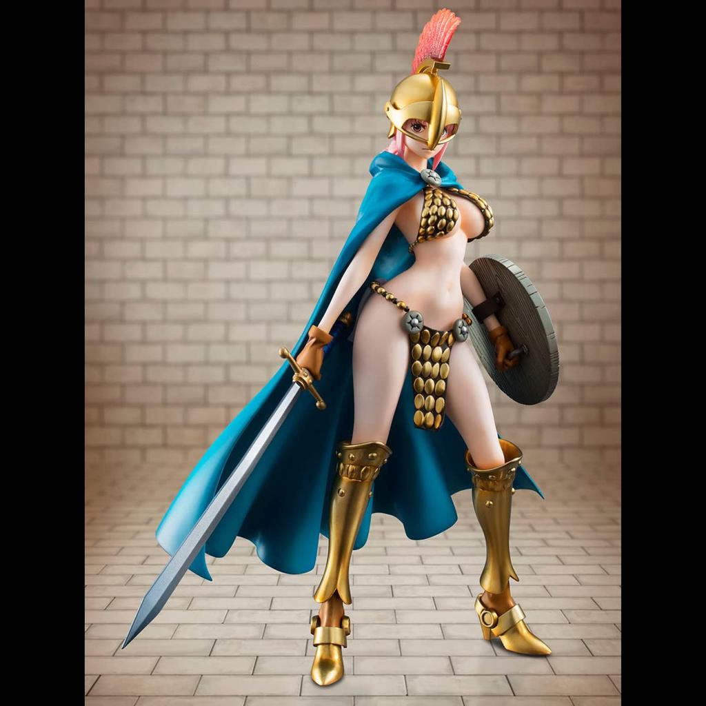 MegaHouse One Piece Once More Sailing Gladiator Rebecca Collector Figure Pirate Portrait Limited
