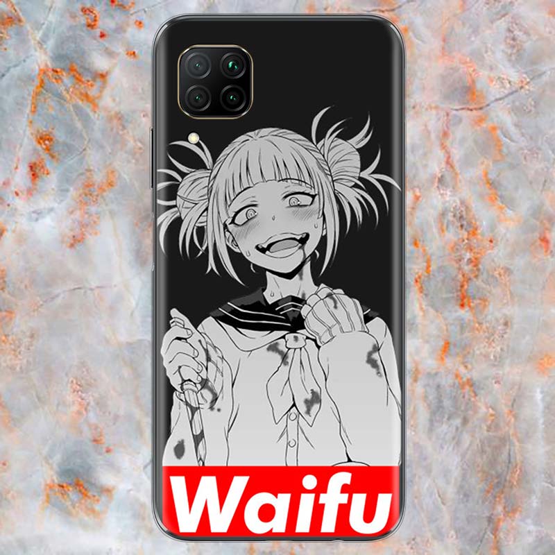 Sugoi Senpai Anime Waifu For Huawei Mate 40 30 20 20X 10 RS P Smart 2021 2020 Z S Pro Plus Lite 2019 Phone Case Shell
