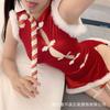Christmas lingerie sexy pure lust abstinence erotic clothes women's red cheongsam uniform pajamas