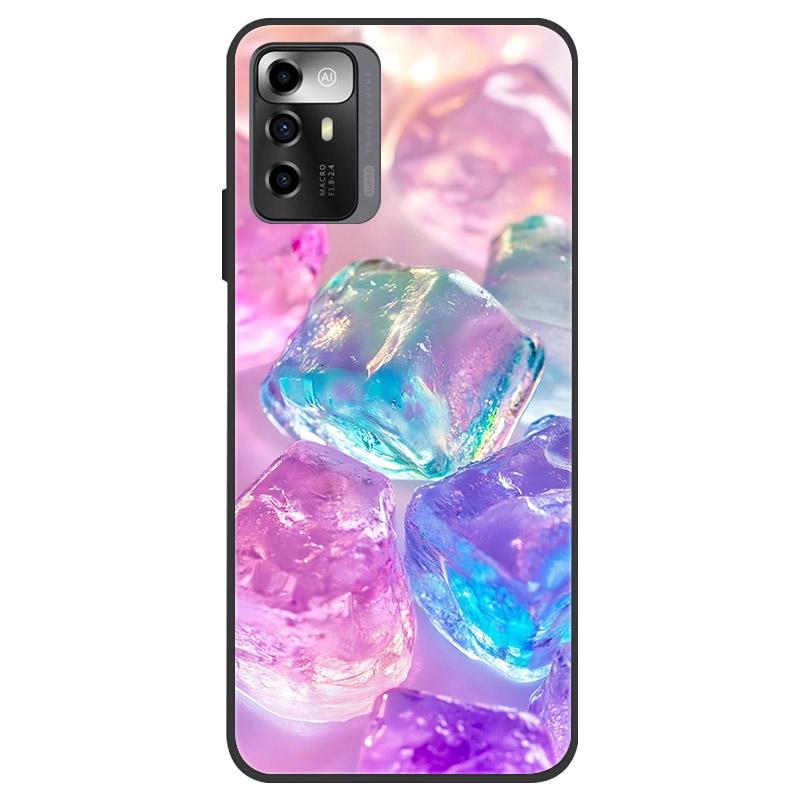 Etui na ZTE Blade A72 5G Marmurkowe Silikonowe Miękkie Odporne na Wstrząsy TPU Tylna Pokrywa dla ZTE A72 5G A 72 Etui 7540N Funda Shockproof Coque