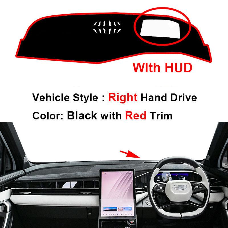 For GEELY STARRAY  2024 2025 Car Dashboard Cover Dash Board Mat Carpet Dashmat Pad Sunshade Cushion Accessories