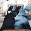 N-Naruto Anime Fashion Duvet Cover Set Home Style Bedding Soft Laundry Cotton Bed 3 Piece Set Student Dormitory Gift