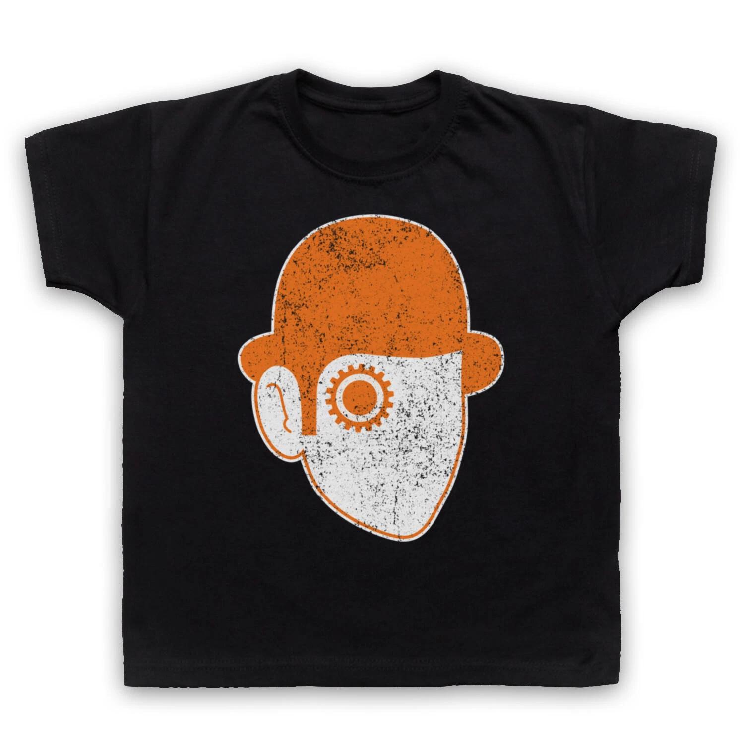 A CLOCKWORK ORANGE UNOFFICIAL DROOG FACE ICONIC FILM KIDS CHILDREN S T-shirt 130