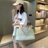 New large-capacity travel bag tote bag, fresh and versatile for men and women, a must-have tote bag when going out